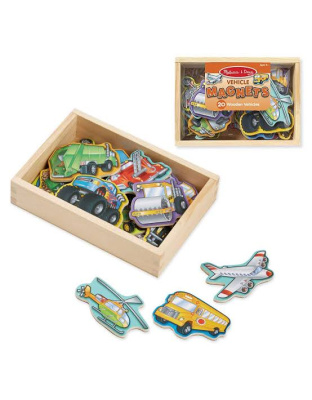 Melissa and Doug Wooden Vehicle Magnet