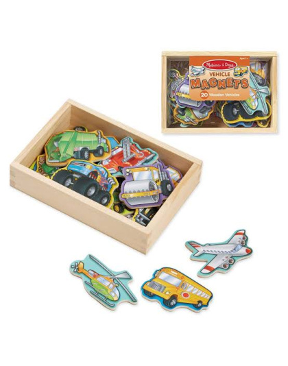 Melissa and Doug Wooden Vehicle Magnet