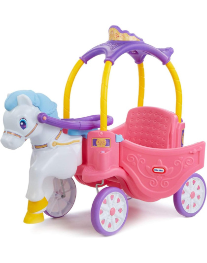 Little Tikes Princess Horse and Carriage-Multicolor