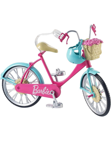 Barbie Bicycle with Basket of Flowers