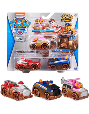 Paw patrol True Metal 3- Pack