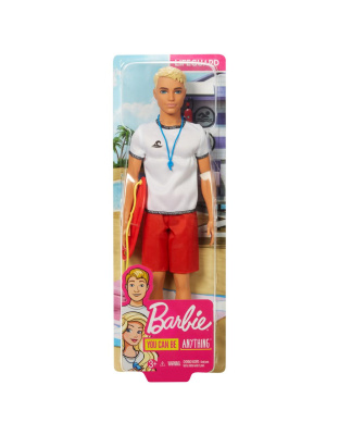 Barbie Ken Career Doll Lifeguard  :FXP04