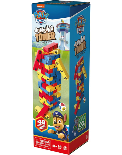 Paw Patrol Jumbling Tower Game