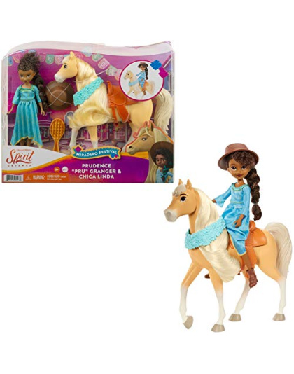 Mattel Spirit Untamed Lucky Doll &amp; Spirit Horse Figure