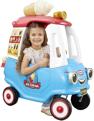 Little Tikes Cozy Ice Cream Truck, Coupe Ride On Car