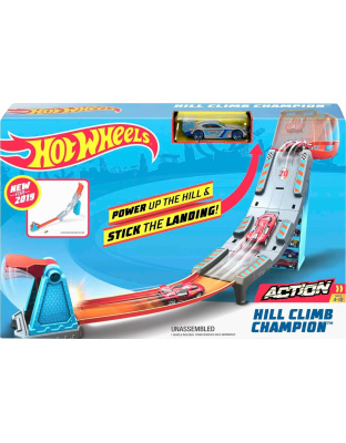 Hot Wheels Toy Car Track Set Hill Climb Champion Playset