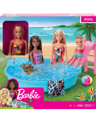 Barbie Doll &amp; Pool Playset