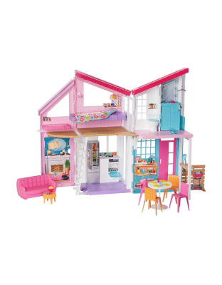 Barbie Malibu House 2-Story, 6-Room Dollhouse