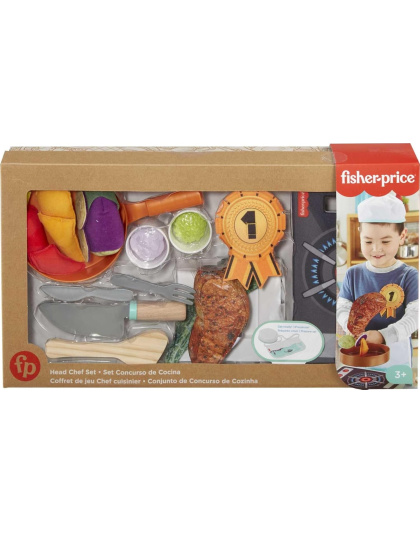 Fisher-Price Head Chef Set, pretend kitchen cooking play set