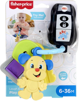 Fisher-Price Baby &amp; Toddler Toy Laugh &amp; Learn Play &amp; Go Keys