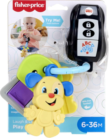 Fisher-Price Baby &amp; Toddler Toy Laugh &amp; Learn Play &amp; Go Keys