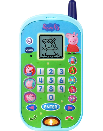 VTech Peppa Pig Let's Chat Learning Phone