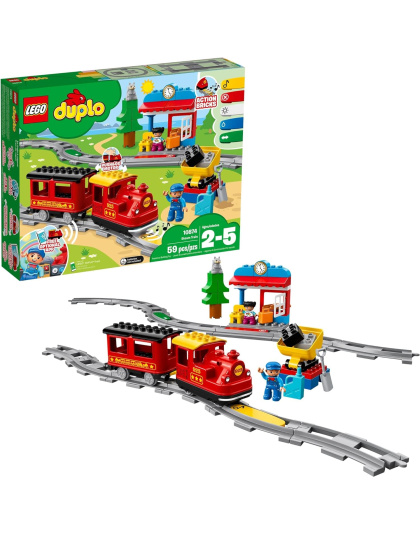 LEGO DUPLO Town Steam Train 10874 Remote Control Set