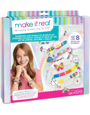 Make It Real: Rainbows &amp; Pearls DIY Jewelry