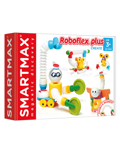 SmartMax Roboflex Plus 20-Piece Magnetic Discovery Building Set