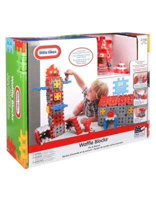 Little Tikes Waffle Blocks- Fire &amp; Rescue