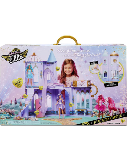 MGA Dream Ella Majestic Castle Playset, Fits 11.5&quot; Fashion Dolls