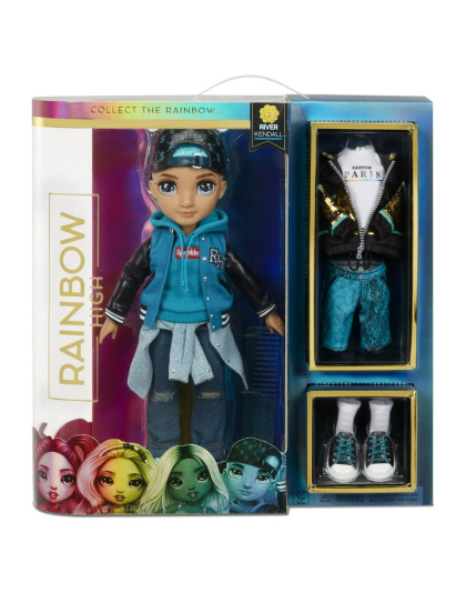 Rainbow High River Kendall – Teal Boy Fashion Doll