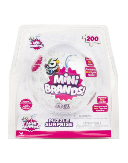 Mini Brands 200-Piece Surprise Food Puzzle