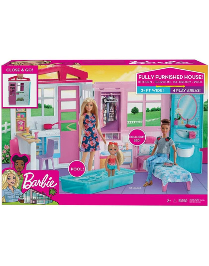 Barbie  FXG54 Fully Furnished House