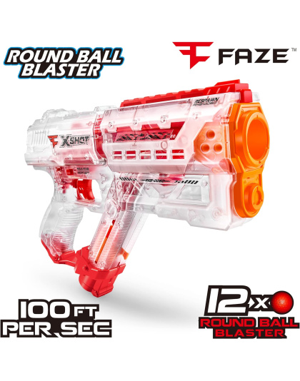 Chaos Faze Respawn (12 Dart Balls) by ZURU X Faze Clan, X-Shot Foam Dart Blaster