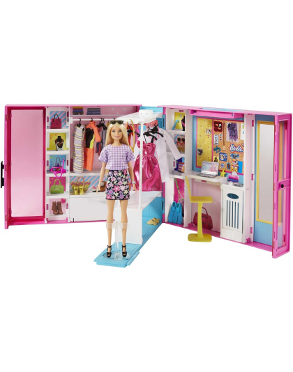 Barbie Dream Closet &amp; Blonde Barbie Doll