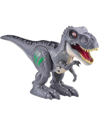 Robo Alive Attacking Grey T-Rex Battery-Powered Robotic Toy