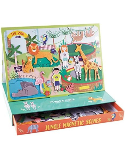 Floss &amp; Rock Magnetic Jungle Playset