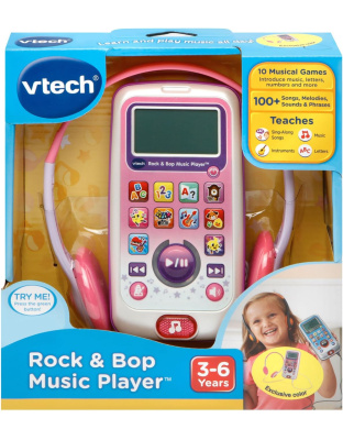 VTech Rock and Bop Music Player, Pink