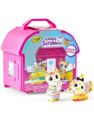 Crayola Scribble Scrubbie Pets, Backyard Playset