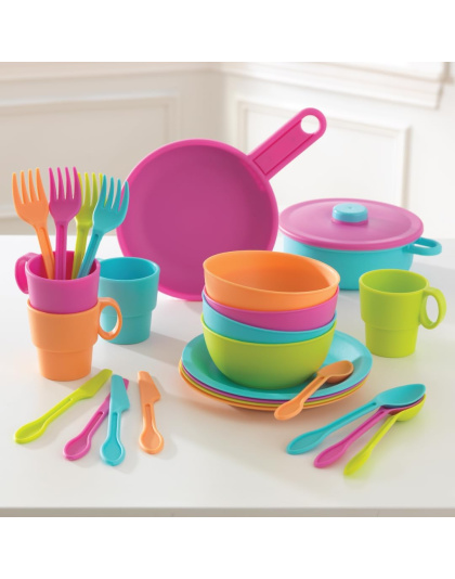 KidKraft 27-Piece Bright Cookware Set