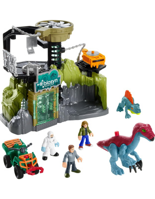 Fisher-Price Imaginext Jurassic World Toy Dinosaur Lab Playset