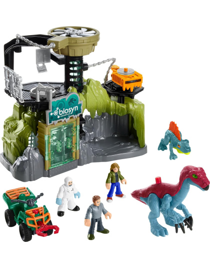 Fisher-Price Imaginext Jurassic World Toy Dinosaur Lab Playset