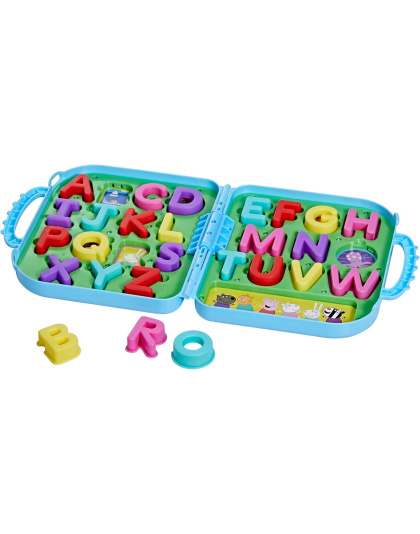 Peppa Pig Peppa’s Alphabet Case, ABC Learning Toys, Puzzle