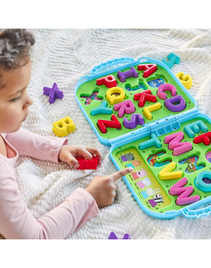 Peppa Pig Peppa’s Alphabet Case, ABC Learning Toys, Puzzle