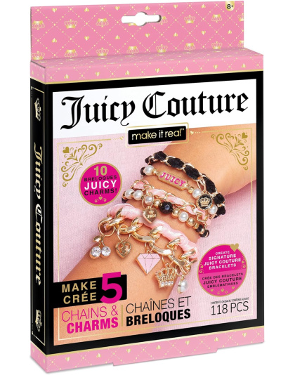 Make It Real Mini Juicy Couture Chains and Charms