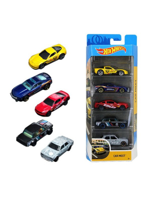 Hot Wheels Toy Cars or Trucks 5-Pack Bundle