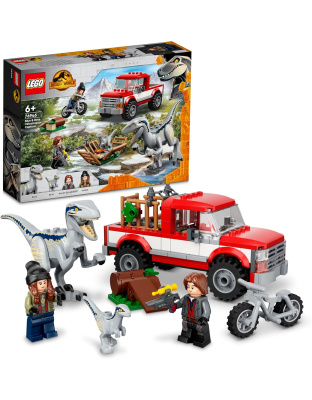 Lego Jurassic World Blue and Beta Velociraptor Capture- 76946