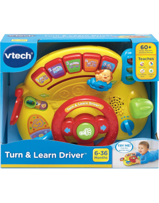 VTech Turn and Learn Driver, Yellow