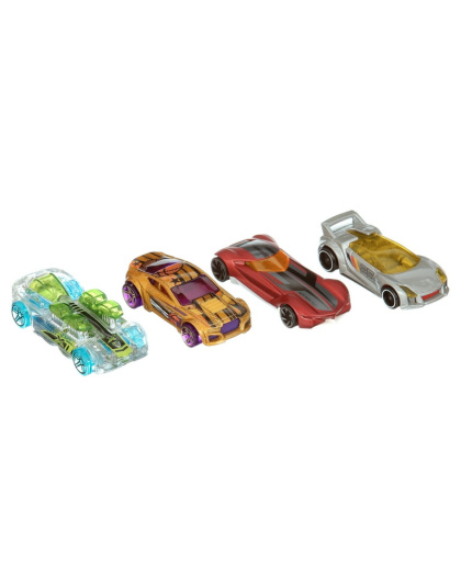 Hot Wheels Mega Hauler and 4 Cars Set