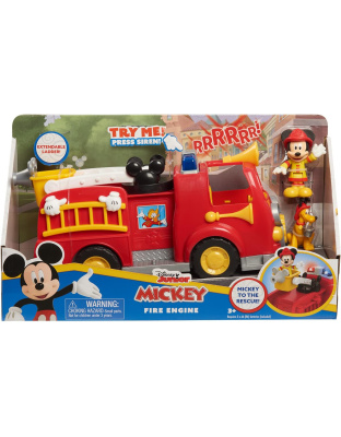 Disney’s Mickey Mouse Mickey’s Fire Engine, Figure and Vehicle Playset