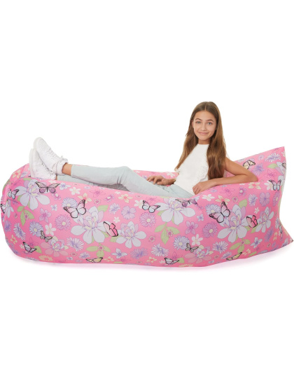 Butterfly Inflatable Chair for Girls - Indoor &amp; Outdoor