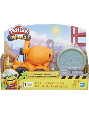 Play-Doh Wheels Mini Cement Truck Toy